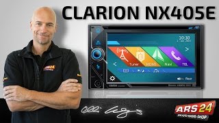 Clarion NX 405 E -ANLEITUNG- Multimedia Autoradio mit 6,5" Touchscreen und Bluetooth