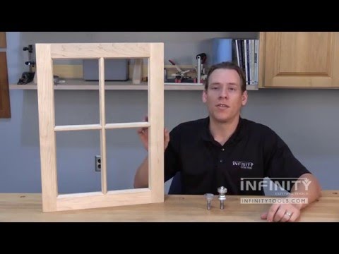 Infinity Cutting Tools - Using Window Sash Bits (55-801)