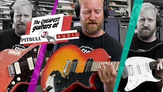 Video thumbnail for The CHEAPEST guitars at Pitbull Audio - Epiphone SL / Peavey / Tagima - ROAD CASE S01E03 by 60 Cycle Hum