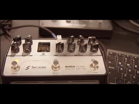 NAMM 2022: Two Notes ReVolt Guitar demo