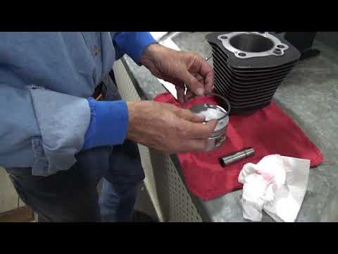 Evo Motor Assembly, Part 8, Fitting Piston Rings