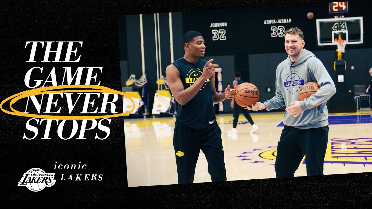 Luka Dončić & Rui Hachimura Play HORSE