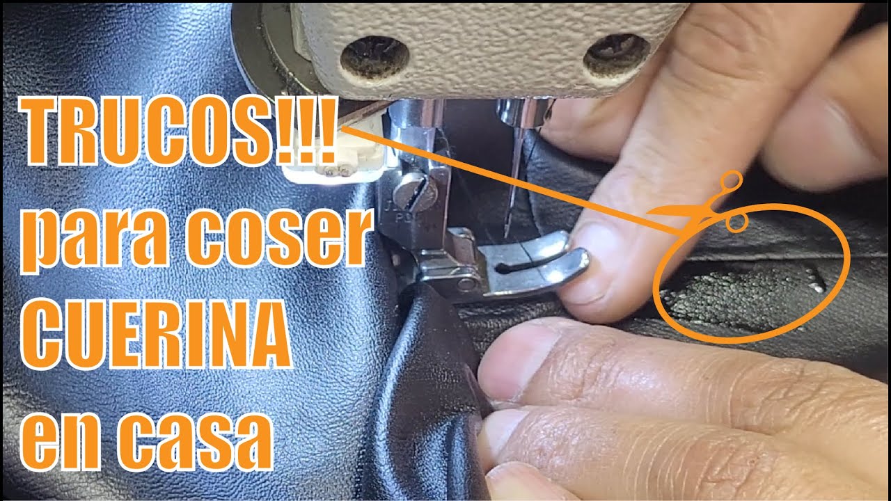 Watch Cómo coser CUERINA en CASA / TIPS for SEWING with FAUX LEATHER, Vinyl Now Cómo coser CUERINA en CASA / TIPS for SEWING with FAUX LEATHER, Vinyl