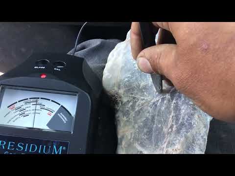 Presidium gem tester 2 / sapphire blue white 9.2pounds tested