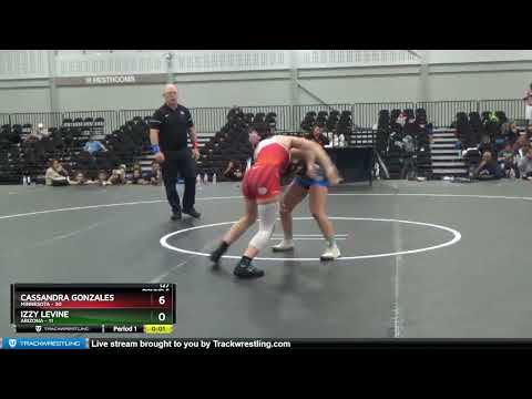 127 Lbs Round 5 (6 Team) - Cassandra Gonzales, Minnesota Vs Izzy LeVine, Arizona 151f