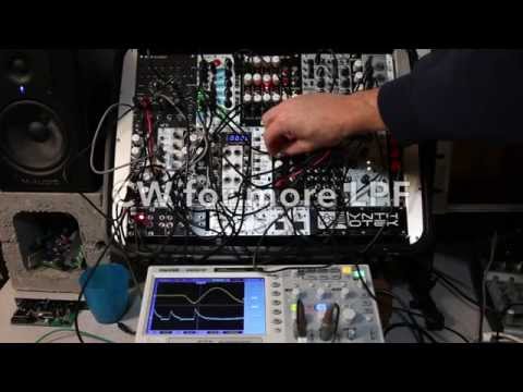 Synthrotek Eurorack 308 FULL Modular SYNTH DEMO with Drums