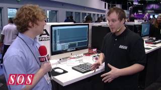Video thumbnail for Akai MPC Element - NAMM 2014 by Sound On Sound magazine