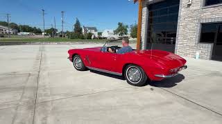 30-Years-Owned 1962 Chevrolet Corvette 4-Speed Driving Off