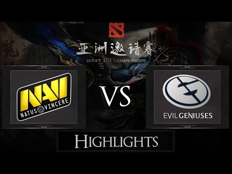 Na'Vi vs EG Highlights | Dota 2 Asia Championship 2015