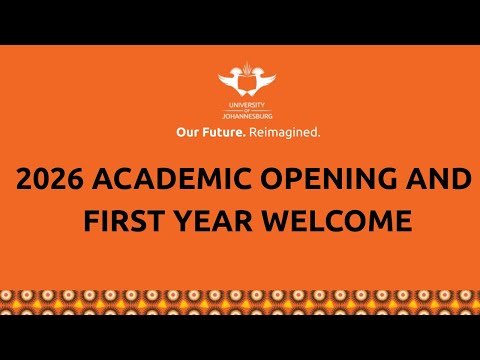 2026 Academic Opening & First Year Welcome Ceremony