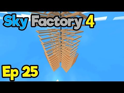 Rescued & Farm Work! | Minecraft Modpack: Sky Factory 4 | Ep. 25