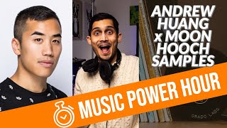 Video thumbnail for ANDREW HUANG x MOON HOOCH's SAMPLE PACK and how to make a rap beat with it! | MUSIC POWER HOUR #3 by Nikhil Bhat