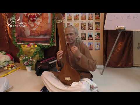 Dhrupad Singing Lesson 3 - Bimal Krishna Prabhu - 2019-03-25