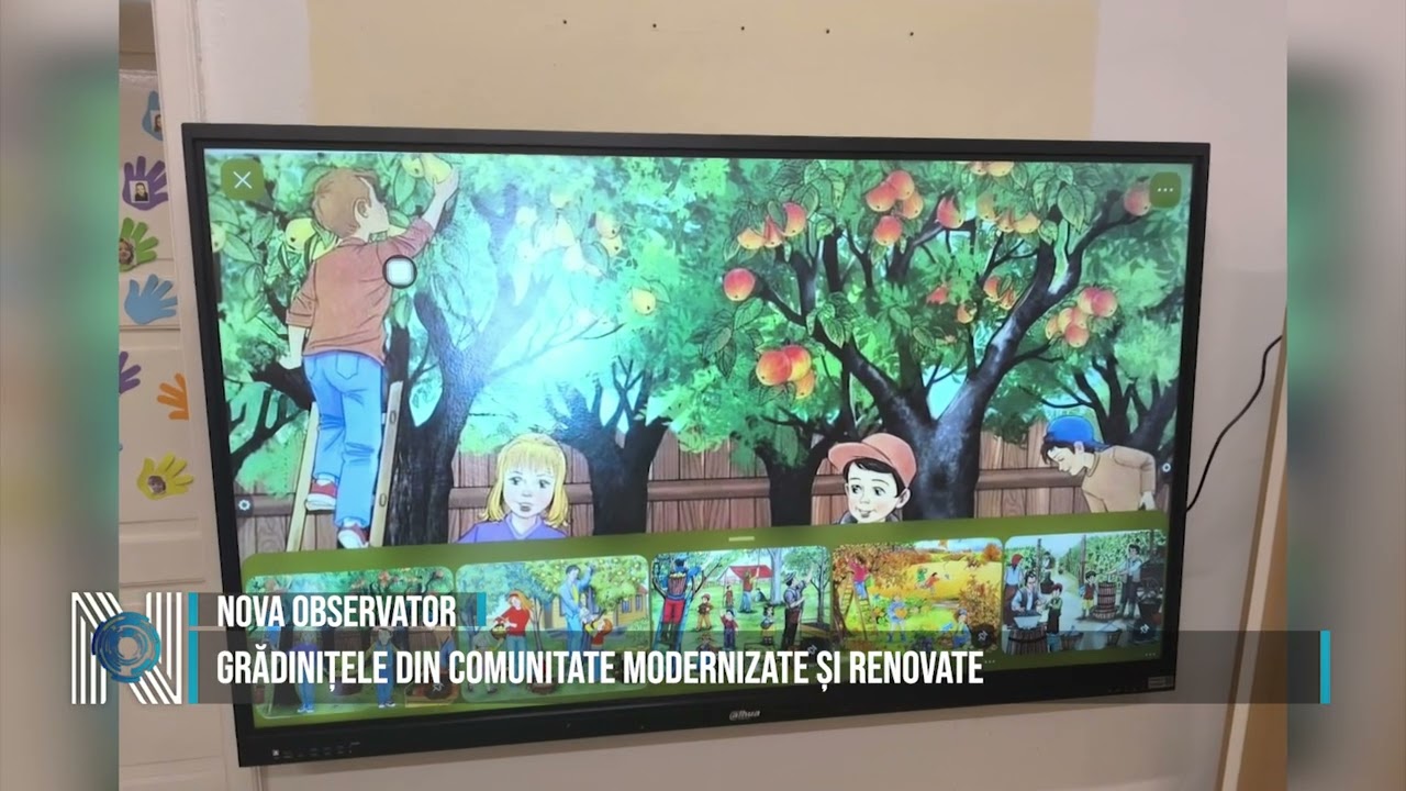 Grădinițele din comunitate modernizate și renovate