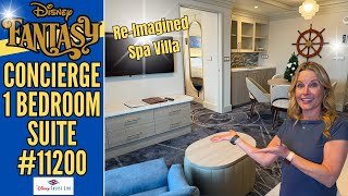 NEW Concierge One Bedroom Suite 11200 | One of a Kind | FANTASY | Disney Cruise Line | Spa Villa