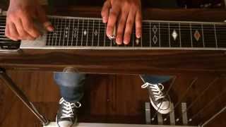 Merle Haggard "I Die Ten Thousand Times A Day" ~ Pedal Steel Guitar Lesson by Johnny Up