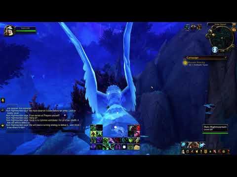 World Of Warcraft Shadowlands I Horde Demon Hunter I Night Fae Covenant Campaign 4K Gameplay Part 2