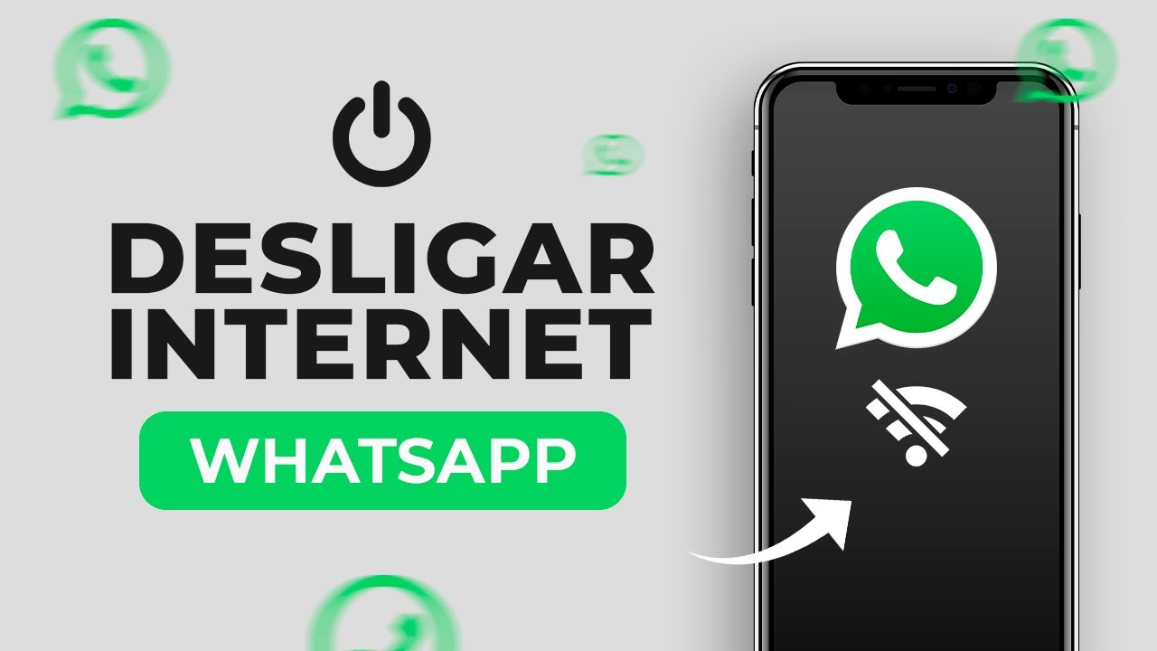 🚫 Como DESLIGAR a INTERNET SOMENTE do WhatsApp - FUNÇÃO OFICIAL!