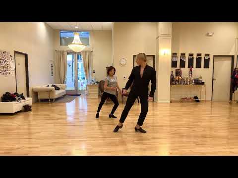 Stationary Samba Walk technique Tips by Oleg Astakhov