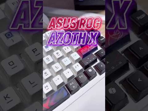 Reseña del Asus ROG Azoth X: Una estética muy diferente