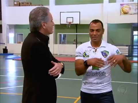 Fundação Cafu aparce no programa Roberto Justus+