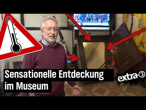 Realer Irrsinn: Museum findet Heizung nach zehn Jahren frieren | extra 3 Spezial: Der reale Irrsinn