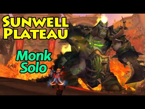 Entire Sunwell Plateau SOLO on Monk for an easy 2000 gold! | Mists of Pandaria