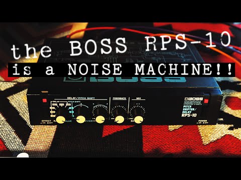 Boss RPS-10 Micro Rack Series Digital Pitch Shifter / Delay 1986 - 1991 - Black image 3