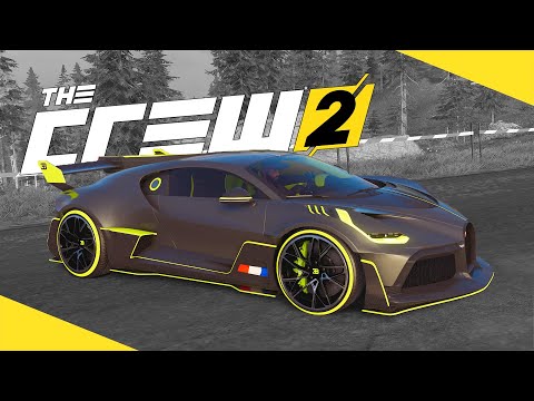 THE CREW 2 - BUGATTI Emerald Storm Edition (Custom et Test Complet)