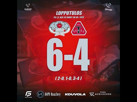 SUDET SB - TOTE 1.2.2024 Maalikooste | Sudet Salibandy Kouvola