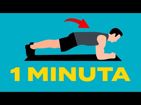 Co se stane, když budete dělat plank 1 minutu každý den