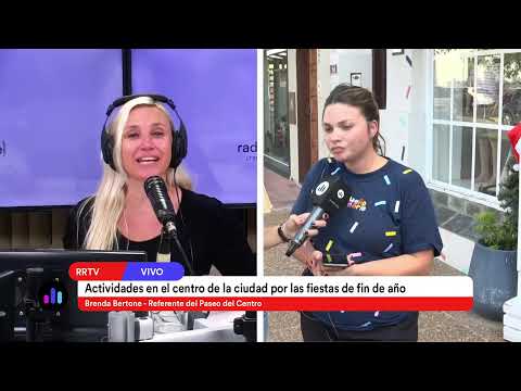 Actividades en el centro de la ciudad por las fiestas de fin de año