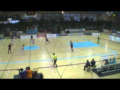 SEGOVIA Futsal 2-5 FC Barcelona B Primera parte del partido. 27/09/2014