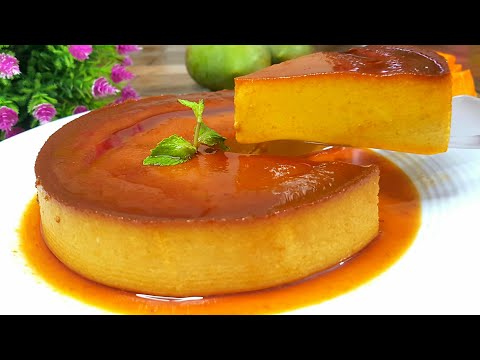 Mango Caramel Pudding | ম্যাংগো  ক্যারামেল পুডিং রেসিপি | Amer Pudding Recipe | আমের পুডিং