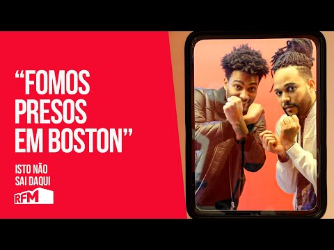 "Fomos presos em Boston" - Isto Não Sai Daqui com Calema