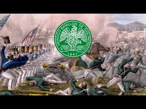 Cancion del Batallon de San Patricio Irlanda y México. Subtitulada Español