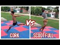 Cork Vs Scoot Full Which One Wins Parkour Tricking Acrobatics Flips Alex Destreza Shorts
