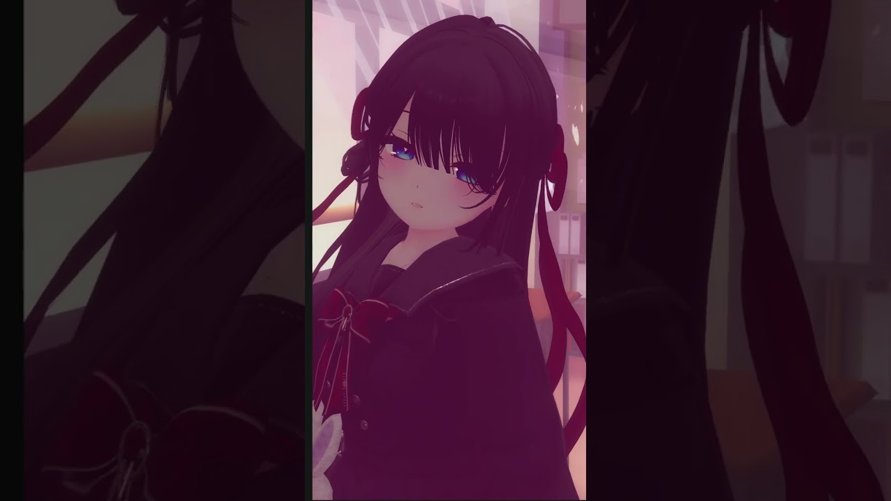 放課後の教室、吹き込む風とはなびら【VRChat/月奏雪】 #VRChat #VRC #vtuber