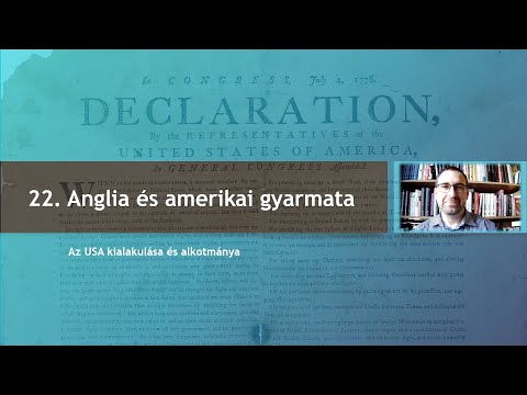 Anglia és amerikai gyarmata - Az USA kialakulása - Száray - Történelem 10. 22 - animált powerpoint