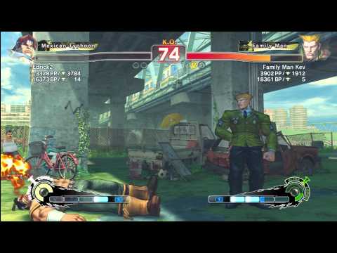 Edrick 2 (T Hawk) vs Family Man Kev (Guile)