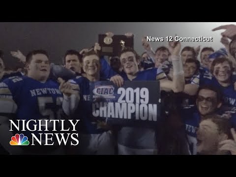 Newtown Wins Football Championship Exactly 7 Years After Sandy Hook Shooting | NBC Nightly News