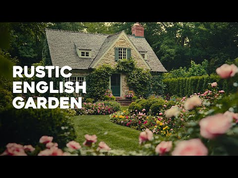 🌼🌿 English Garden Design: Creating a Cottage Garden with Rustic Charm