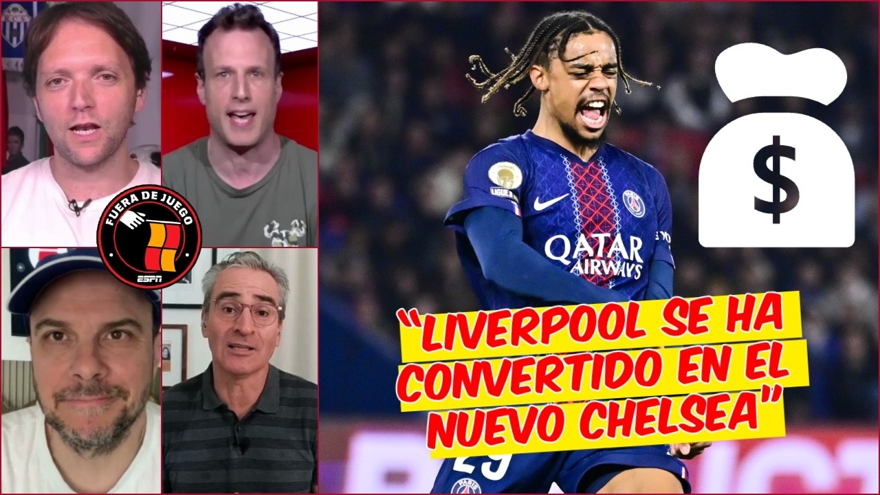 BARCOLA APUNTA al LIVERPOOL pero... ¿realmente necesitan al de PSG en Anfield? | Fuera de Juego