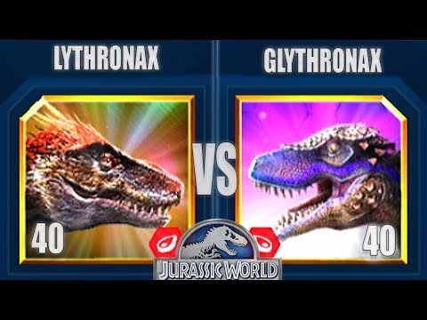 LYTHRONAX vs GLYTHRONAX - SUPER SLAYERS PACK PVP MODs 999 | JURASSIC WORLD THE GAME