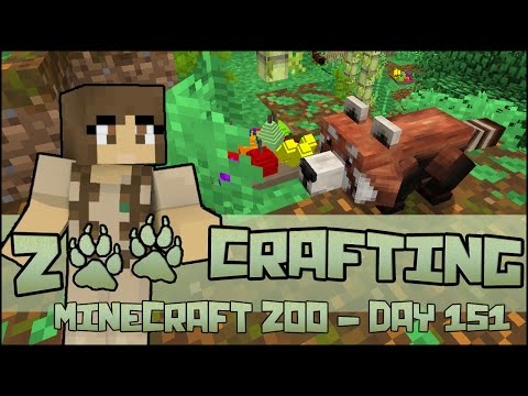 Red Panda Exhibit!! 🐘 Zoo Crafting: Season 2 - Episode #151