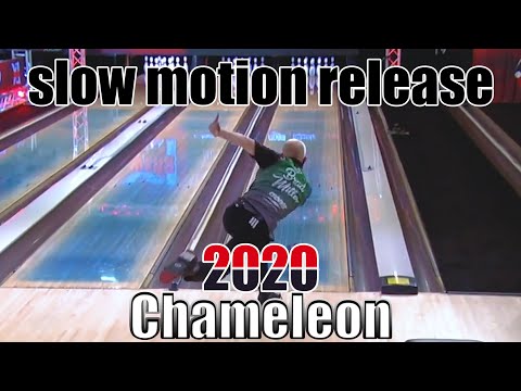 2020 PBA Chameleon slow motion release - PBA Bowling
