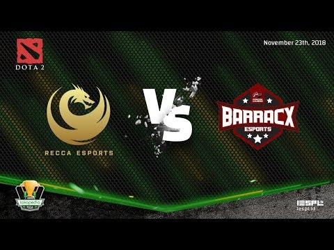 GOD LIKE 2 GAME! DOTA2 RECCA VS PG.BARRACX - TBOF IESPL