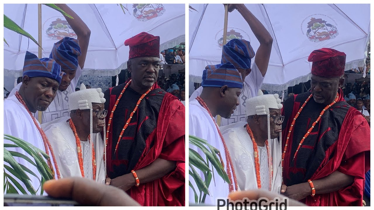 SEE HOW NEW 43RD OLUBADAN OF IBADAN WALK IN MAJESTICALLY AT HIS CORONATION CEREMONY