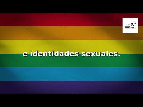 Pamplona celebra con dos grandes lonas y una declaración el Día Internacional contra la LGTBIfobia
