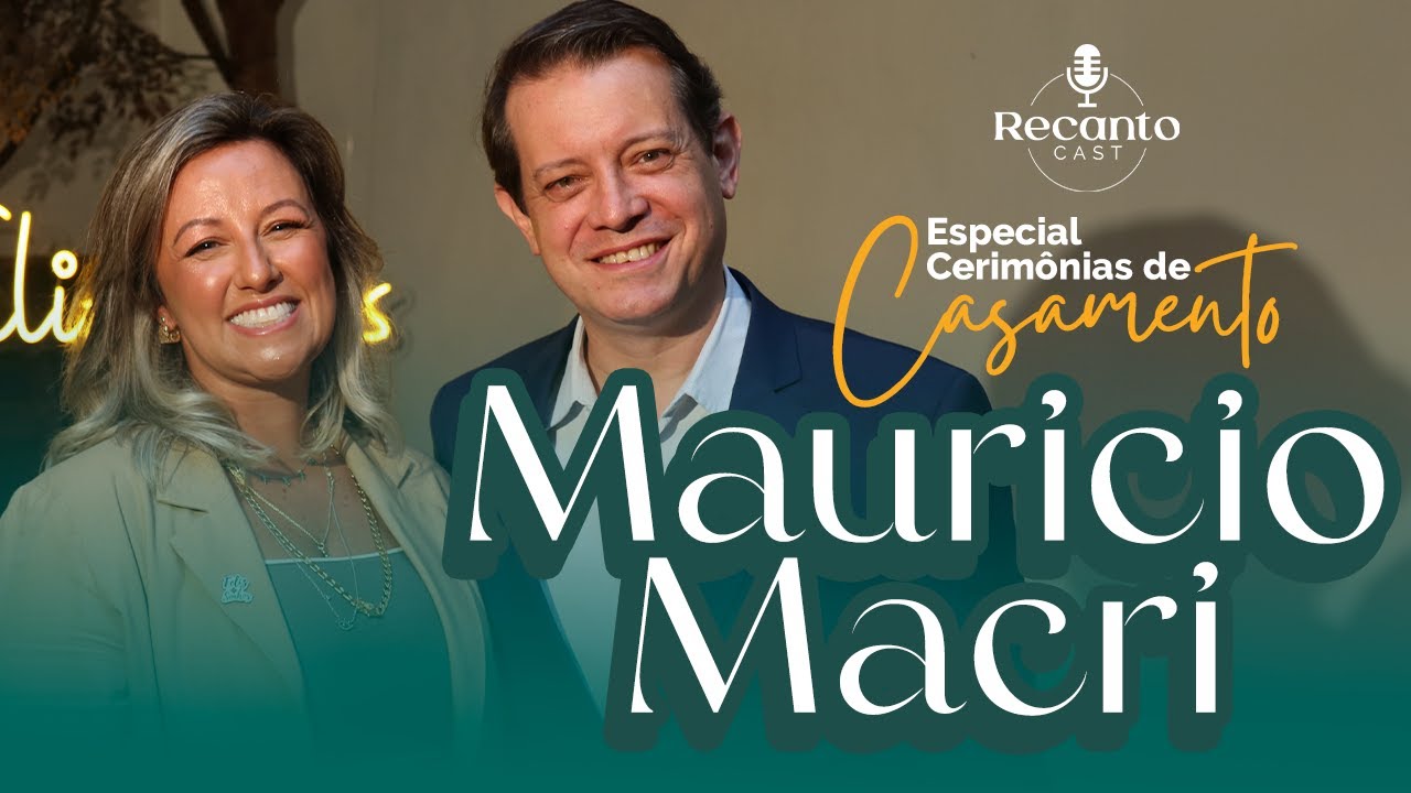 Cerimônias de Casamento com o celebrante Maurício Macri